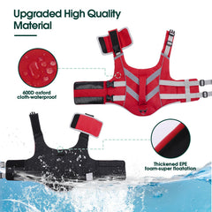 Kuoser ripstop oxford fabric close-up highlights durable flotation material.