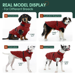 Kuoser windproof coat fleece lining blocks chilly gusts for cozy outdoor adventures