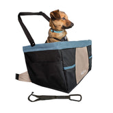 Kurgo Rover Dog Booster Seat window view reduces driver distraction and keeps dogs engaged.