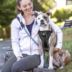 Kurgo Tru-Fit adjustment-points highlight five-point fit for reduced shifting