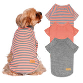 KYEESE 3Pack dog sweater pack front view shows lightweight knit for indoor wear
