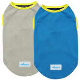 KYEESE dog cooling shirt blue on dog for outdoor comfort.