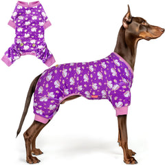 KYEESE unicorn-pattern pullover dog pajamas for easy wear and style.