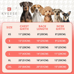 KYEESE dog pajamas XL high cut belly with elastic for easy potty.