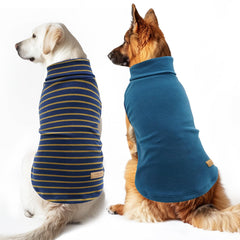 KYEESE 2Pack dog sweater front view shows stretch fit and cozy warmth.