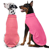 KYEESE dog sweater front view shows stretchable velvet for movement.