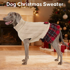 KYEESE dog sweater stretchy-knit fabric enables easy wearing and flexible movement.