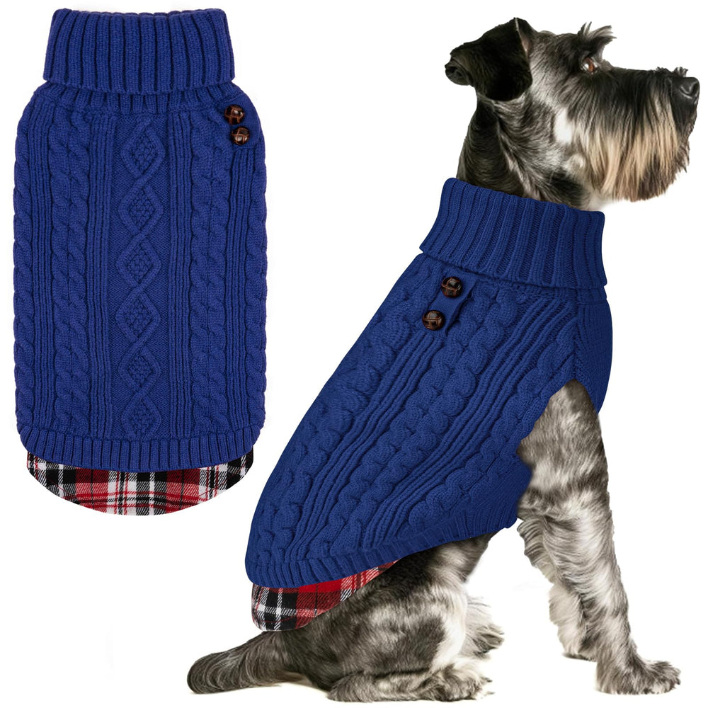 KYEESE dog sweater turtleneck warmth for autumn walks