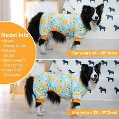 KYEESE pet onesie warm cover helps skin issues with gentle protection.