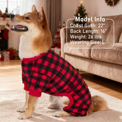 KYEESE warm dog pajamas help to keep dogs comfortable on chilly days