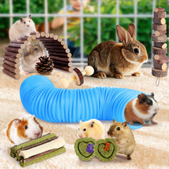 Kyouki hamster toys applewood-chews—natural dental wear to support healthy teeth.