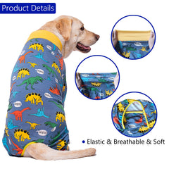 kzrfojy dog recovery suit abdomen round design image emphasizes easy bathroom breaks