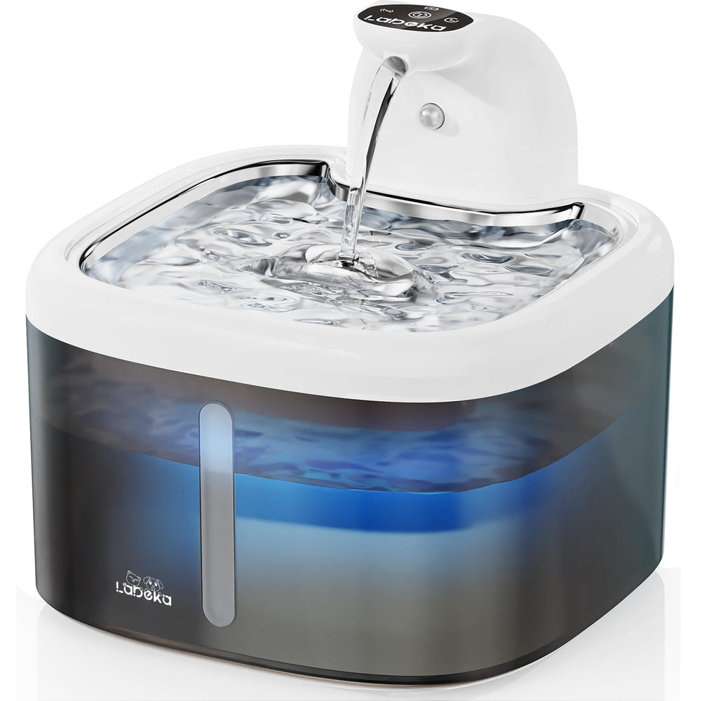 LABEKA wireless cat water fountain quiet-operation supports undisturbed sleep.