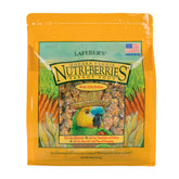 LAFEBER'S Garden Veggie Nutri-Berries in bowl with colorful foraging pieces for enrichment