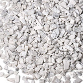 LAIDANLA Howlite aquarium gravel closeup showing polished irregular stones for décor and aquariums