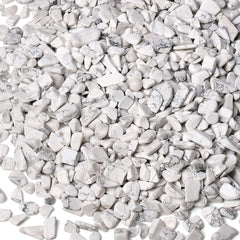 LAIDANLA Howlite aquarium gravel closeup showing polished irregular stones for décor and aquariums