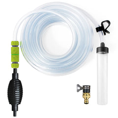 Laifoo 50ft aquarium water changer long hose for easy water changes.