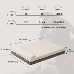 Laifug double pillow smart design cushions head and neck.