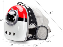 LAIRIES Cat carrier side ventilation panels promote airflow on long trips
