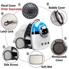 LAIRIES expandable-back-extension-mesh provides breathable rest space for pets.