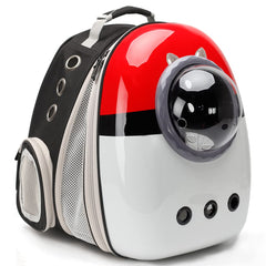 LAIRIES front expandable cat backpack with bubble dome for comfortable travel