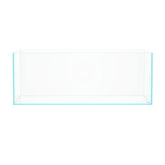 LANDEN 120P tank front view showing rimless design for immersive aquascapes