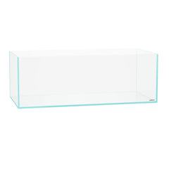 LANDEN 120SL front view shows rimless clarity for immersive aquascapes.