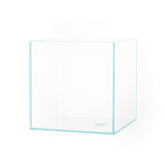 LANDEN 20C cube tank front view with ultra-clear low-iron glass for bright viewing