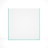 Landen 31-gallon cube rimless aquarium front view, borderless display for modern spaces