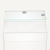 LANDEN 4mm clear glass aquarium lid offering safe viewing and durable top cover
