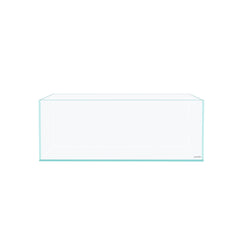 LANDEN 75S shallow tank front view with rimless design for clear viewing