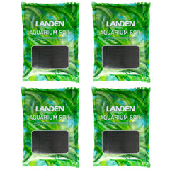 Landen Aqua Soil bag front showcasing natural planted aquarium substrate for healthy roots.