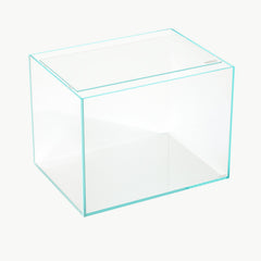 LANDEN aquarium lid clear glass 4mm top view showing light-friendly design for vibrant tanks.
