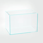 LANDEN glass aquarium lid front view showing clear fit and protective coverage for tanks