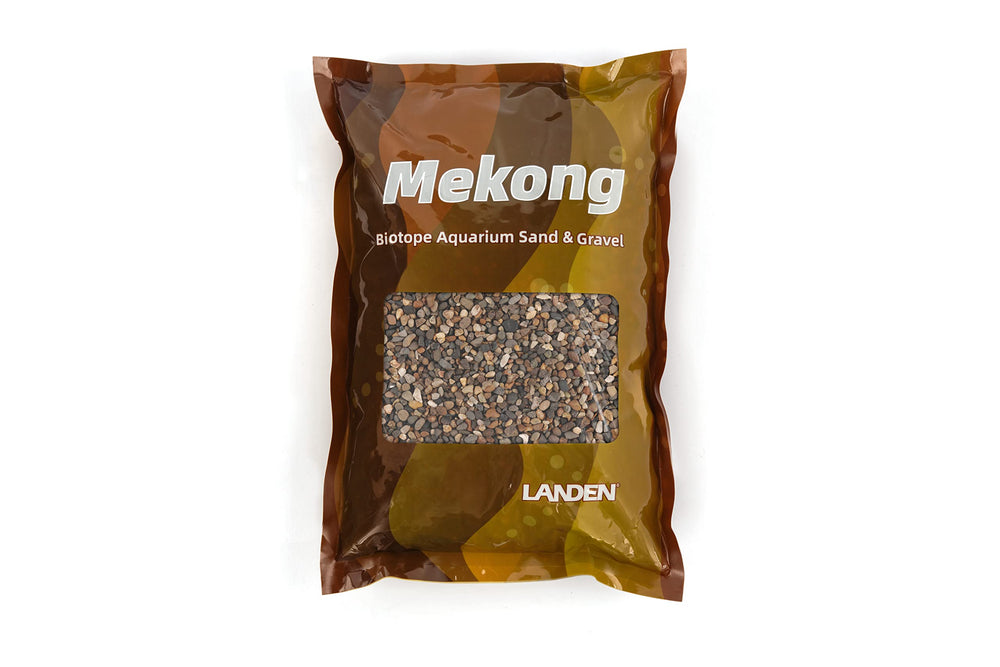 LANDEN Mekong aquarium sand natural riverbed look enhances aquascape realism.