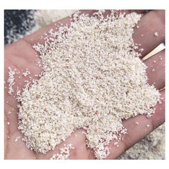 LANDEN NanshaPure sand aquarium setup image demonstrates natural white aesthetic.