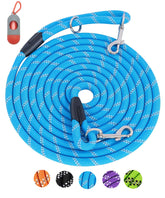Lanwandeng 100ft leash side view enables controlled exploration during outdoor training.