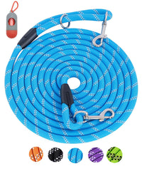 Lanwandeng 100ft leash side view enables controlled exploration during outdoor training.