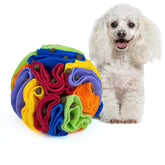 Larimuer bola de olfato para perros, entrenamiento olfativo durante el juego.