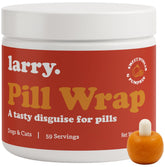 Larry envuelta-pastilla patata-dulce calabaza para ocultar medicamentos con sabor agradable.