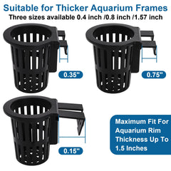 Lawei plant holder with suction cups attached to glass for secure mounting