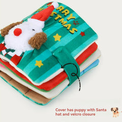 Layheld snuffle sound book Christmas cover invites cozy sniffing and play
