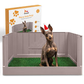 lazzipet Pup En Suite base shows sturdy platform for indoor potty training.
