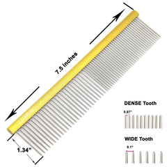LBMBAIC cambered handle for comfortable, safe grooming sessions.