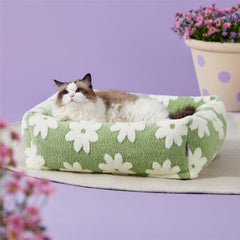 LE SURE Cute Dog Bed anti-slip bottom prevents sliding on floors