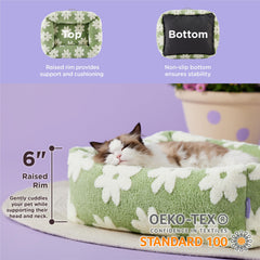 LE SURE Cute Dog Bed interior fill shows high-density foam support