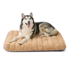 LE SURE cute orthopedic dog bed with plush faux fur for extra-large dogs' dreamy naps.
