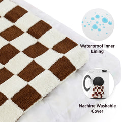 LE SURE dog bed anti-slip bottom detail for stable placement.