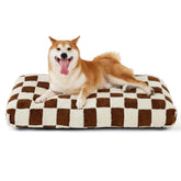 LE SURE dog bed large chopped foam closeup for supportive rest