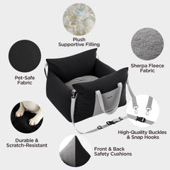 LE SURE Lesure memory foam detailing for added dog comfort
